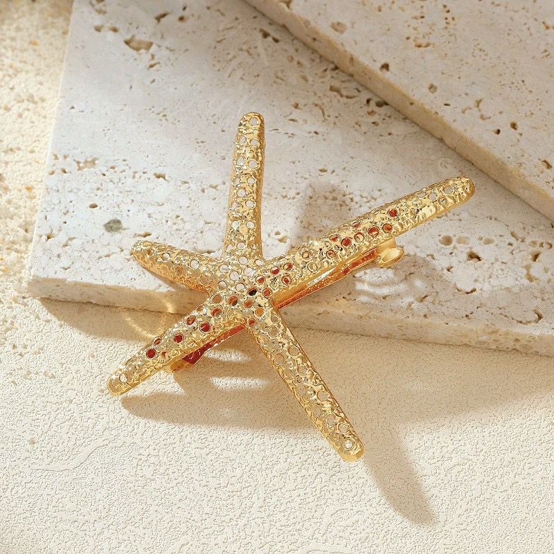 Starfish Hair Clip Pin