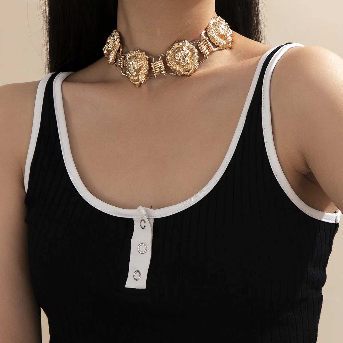 Lion Choker Necklace