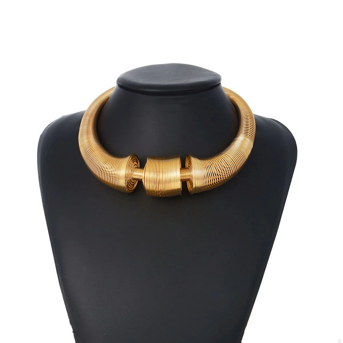 Golden Spring Statement Necklace