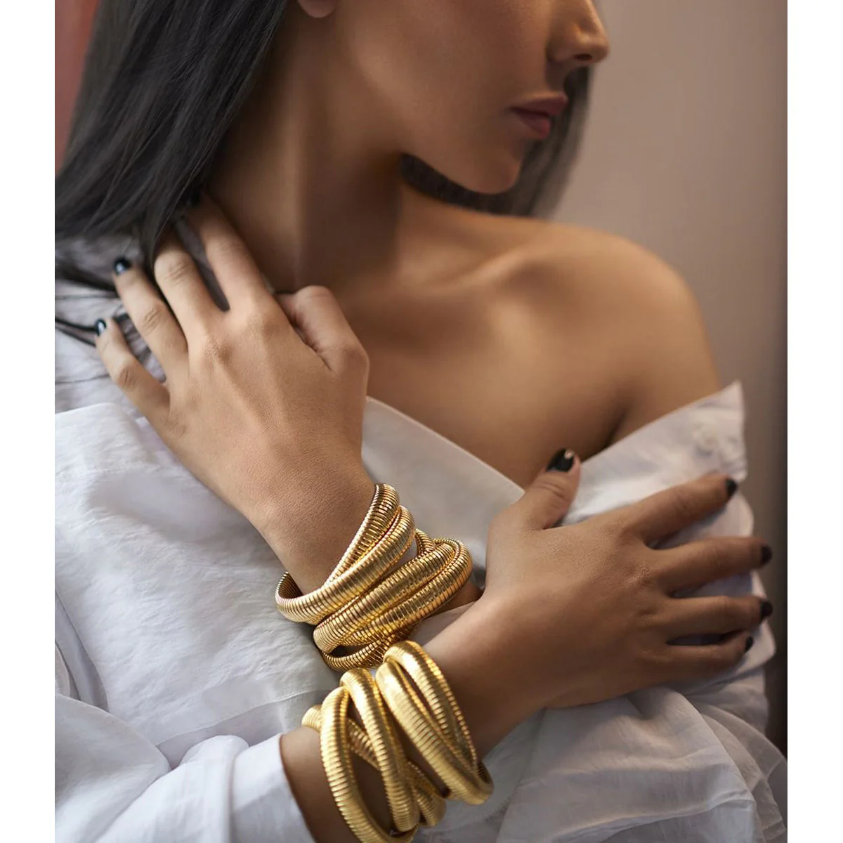 Era Triple Line Stretchy Bangles