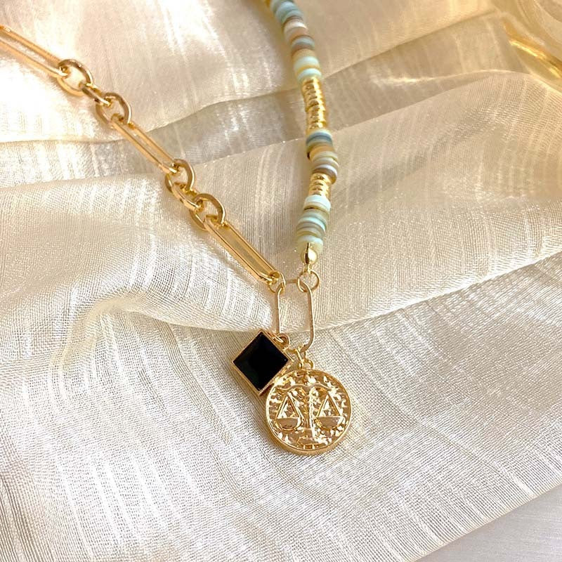 Half n Half Necklace