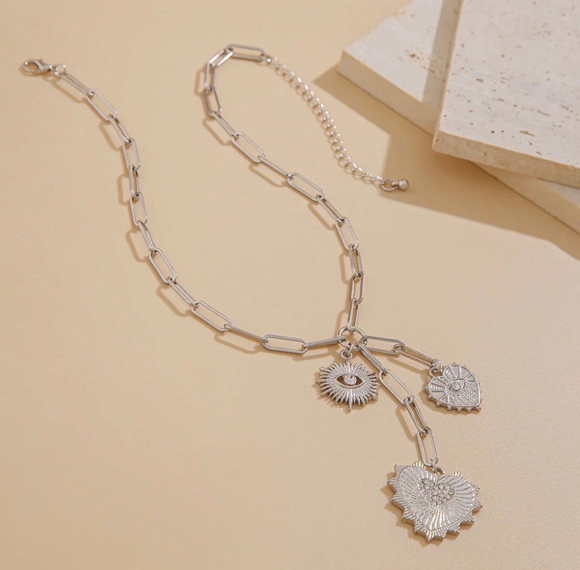 Dripping Heart Necklace