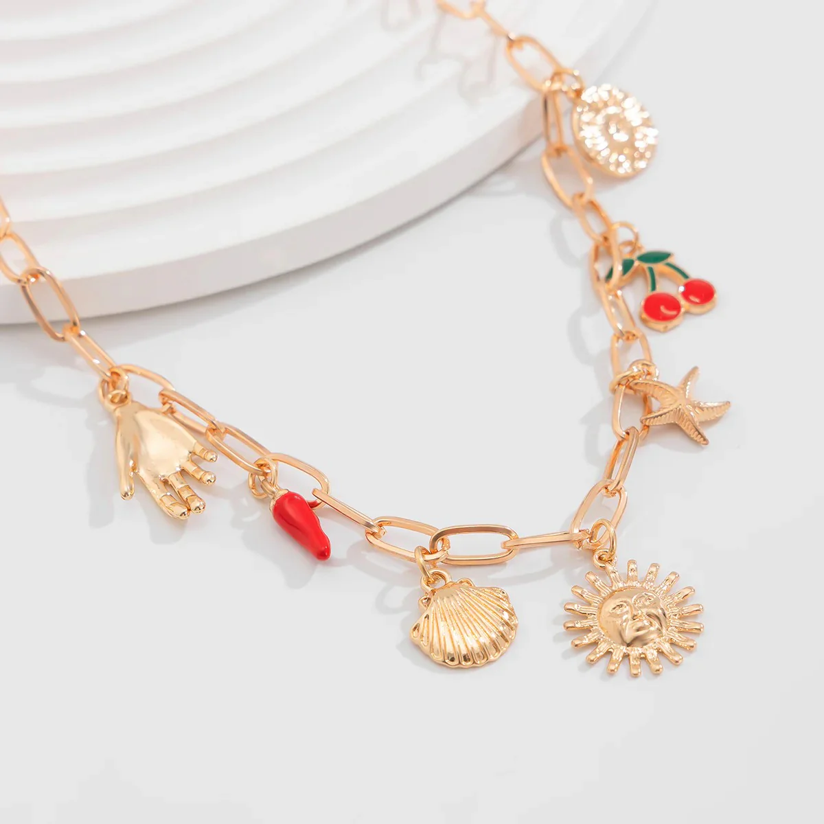 Cherry Chilli Necklace
