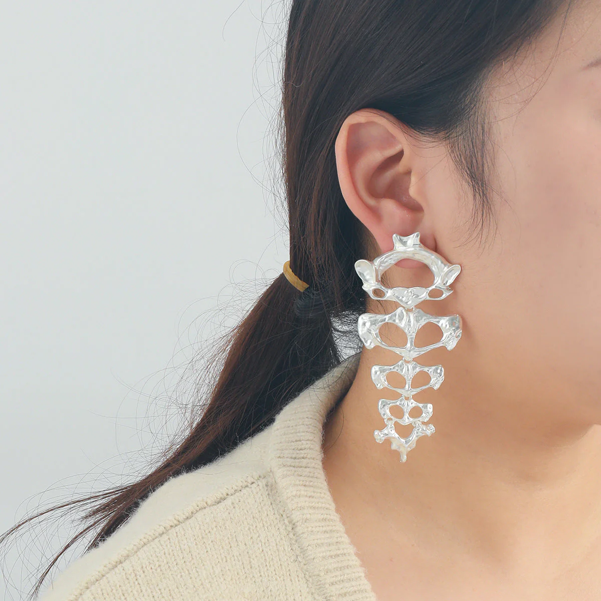 Fishbone Earrings
