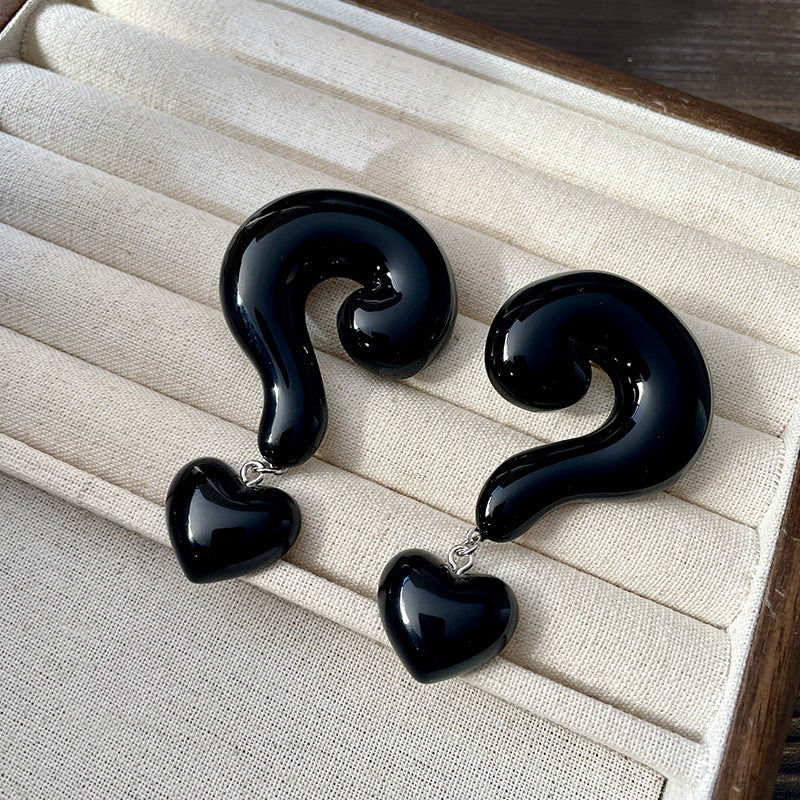 Question Mark Earrings