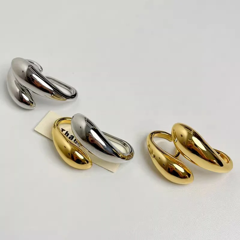 Two Tone Double Finger Ring