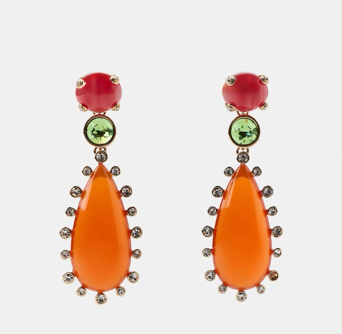 Orange Candy Earrings