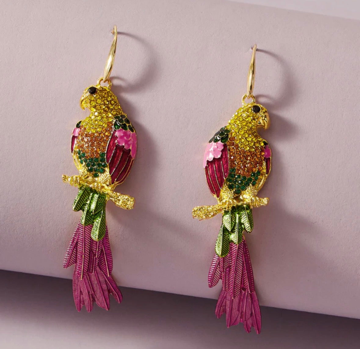Parrot Earrings