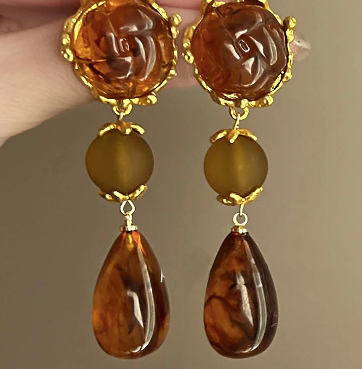 Chocolate Drop Dangler