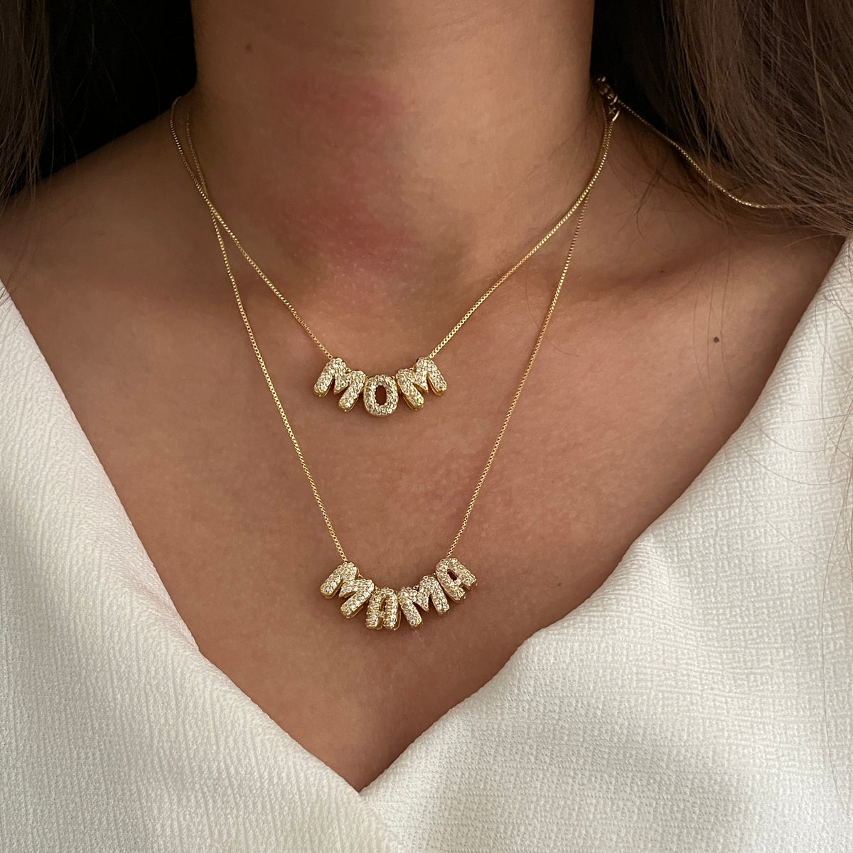 Mom/Mama Name Necklace
