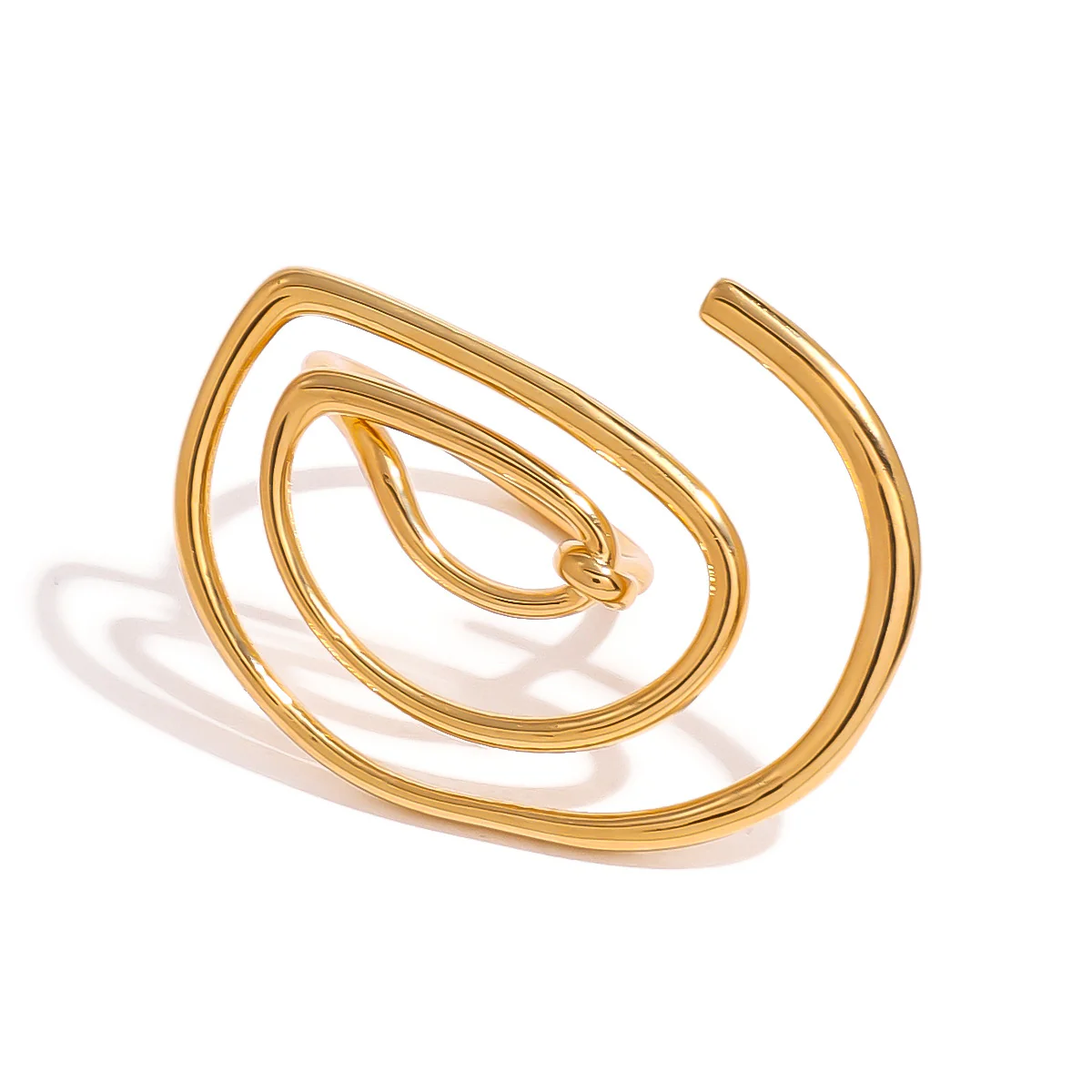Geometric Curved Ring