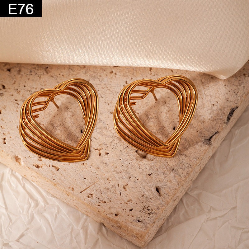 Cage of Heart Studs