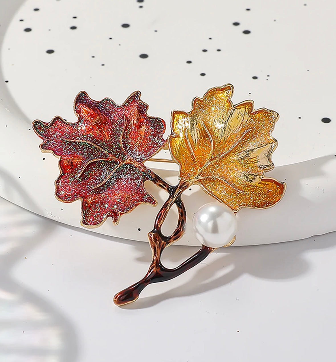 Leaf Brooch