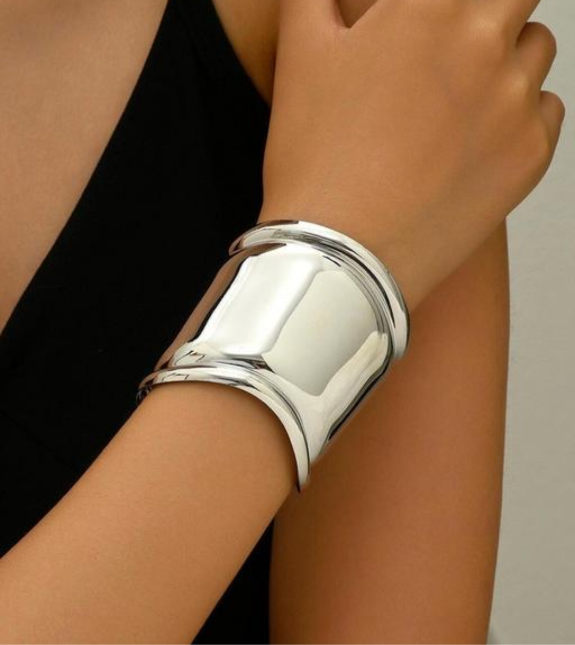 Silver Armour Cuff
