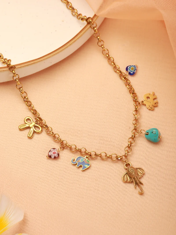 Hathi Charm Necklace