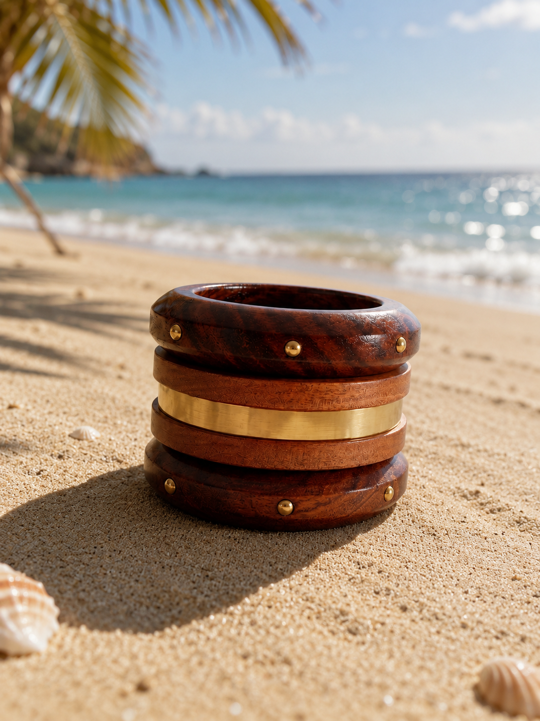 Wooden Stack of 3
