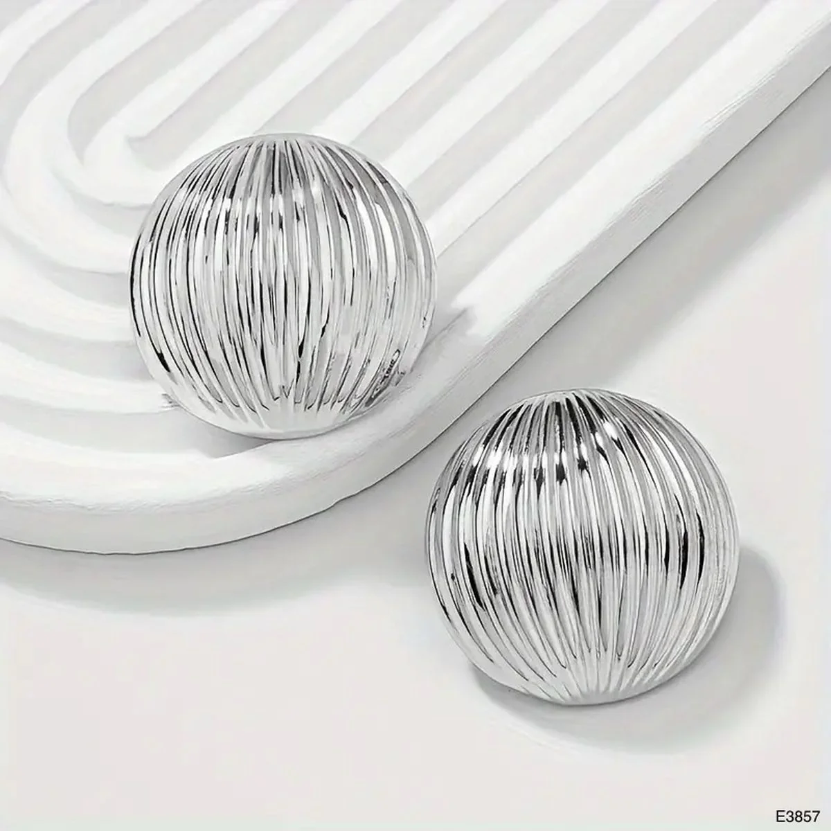 Disco Ball Stud Earrings