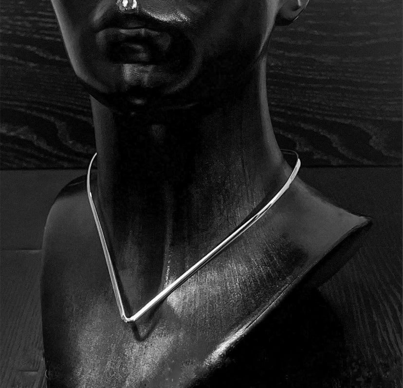V Choker Necklace