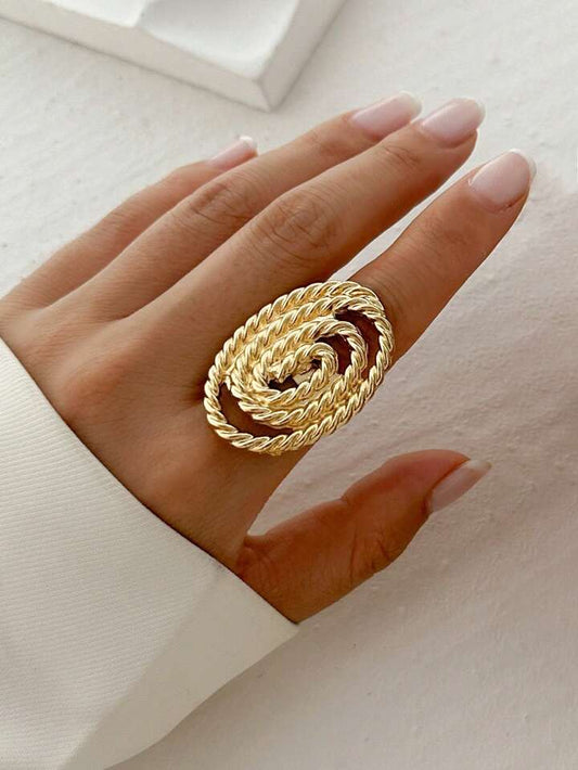 Twisted Fold Ring