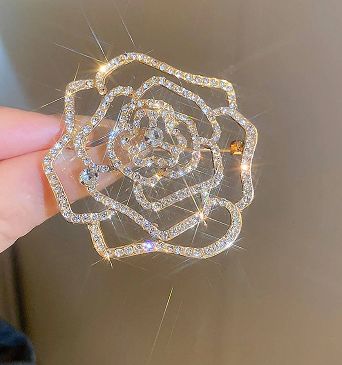 Rose Brooch