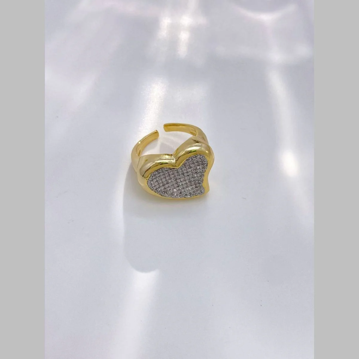 Heart Diamond Ring
