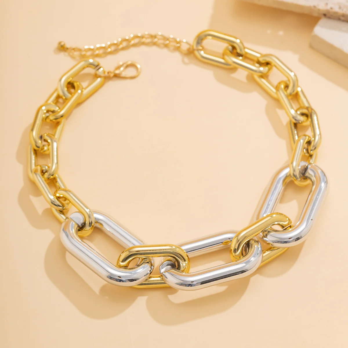 Two Tone Chain Necklace