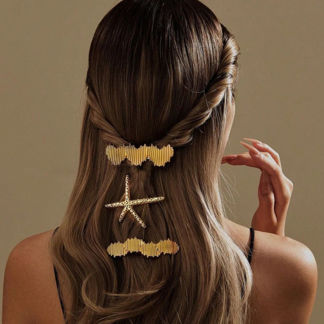Starfish Hair Clip Pin