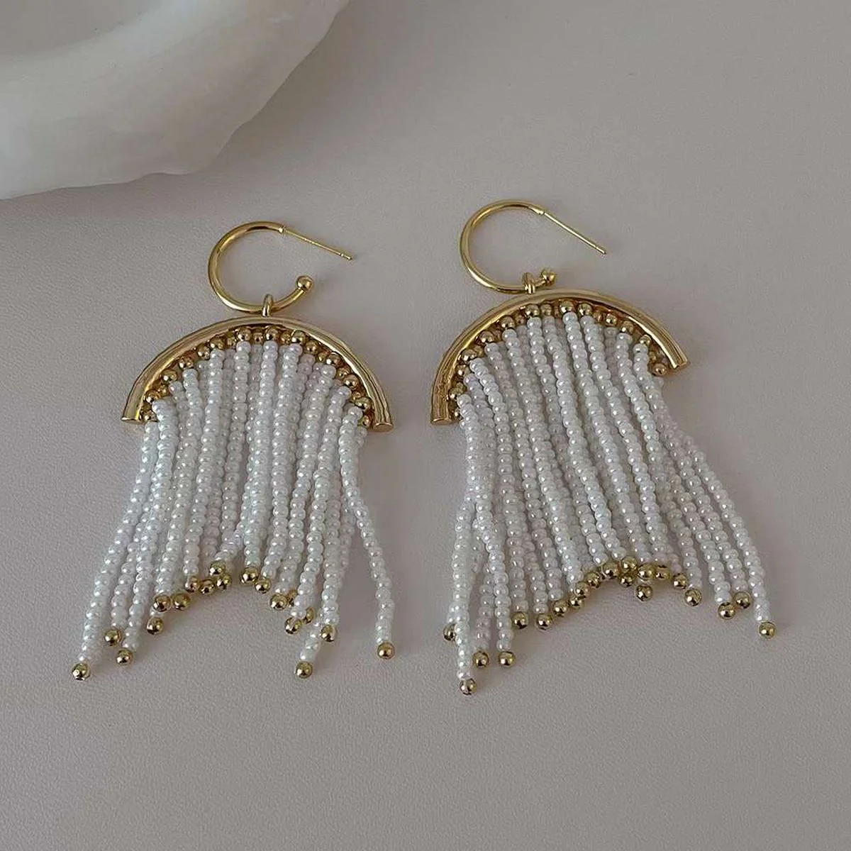 Pearl Seed Earrings