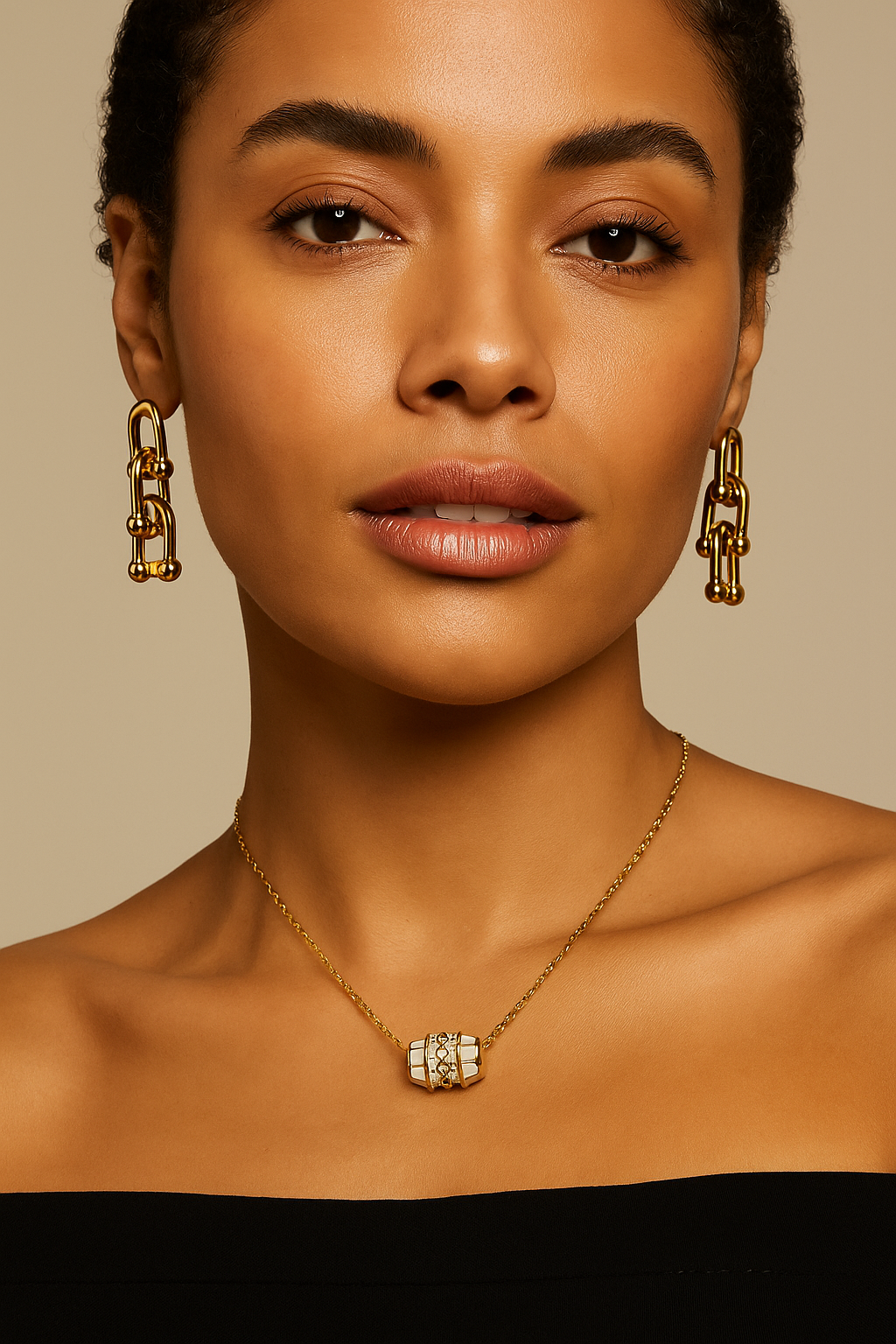 Linked Earrings