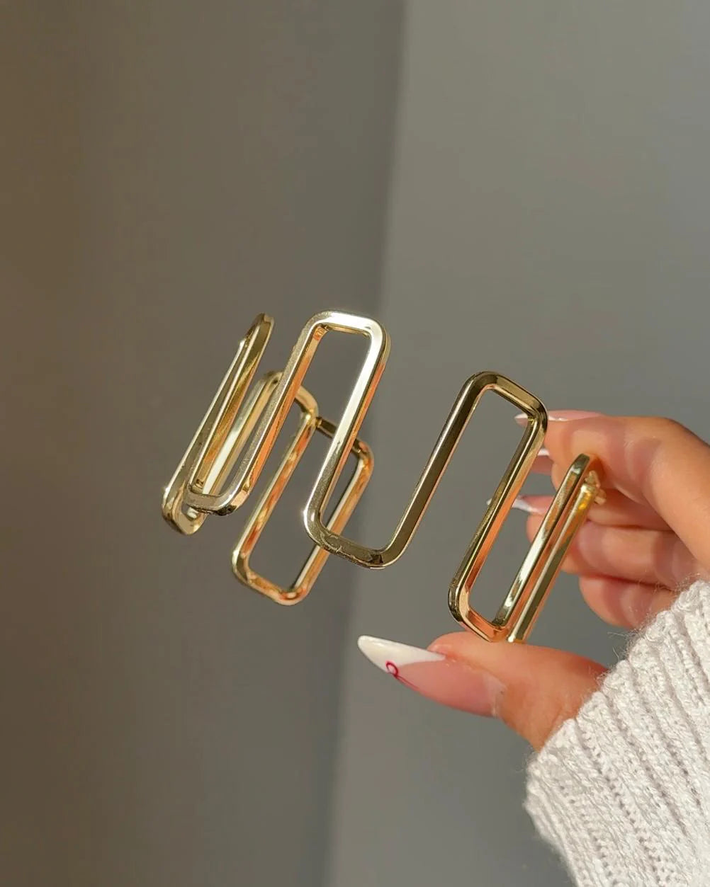 Rectangular Circular Bracelet