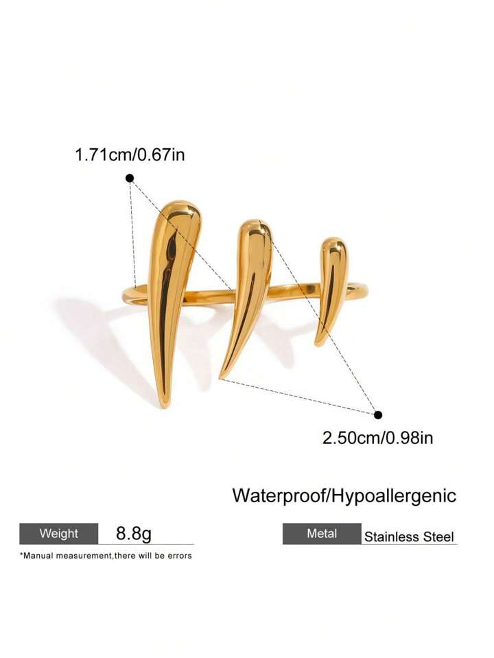 Pooky Double Finger Ring