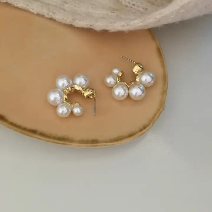 Pearl Hoops