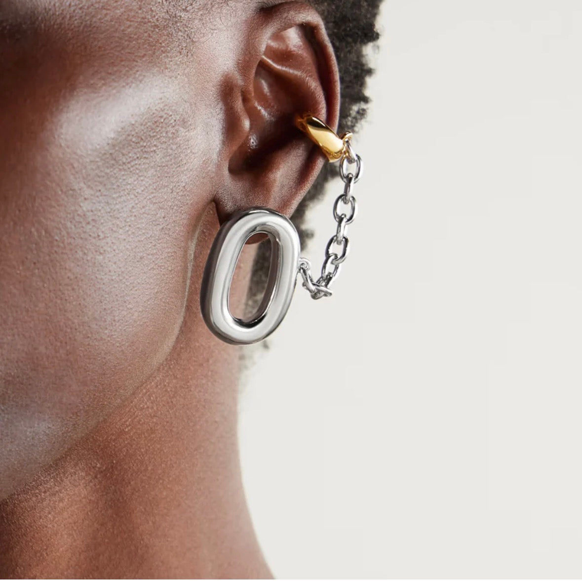 O Cuff Earring