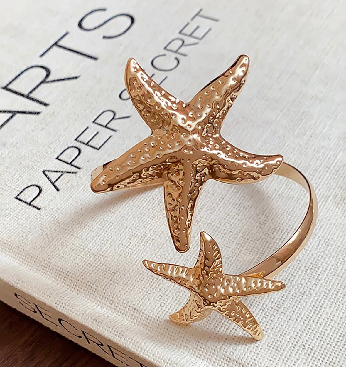 Starfish Cuff Bracelet