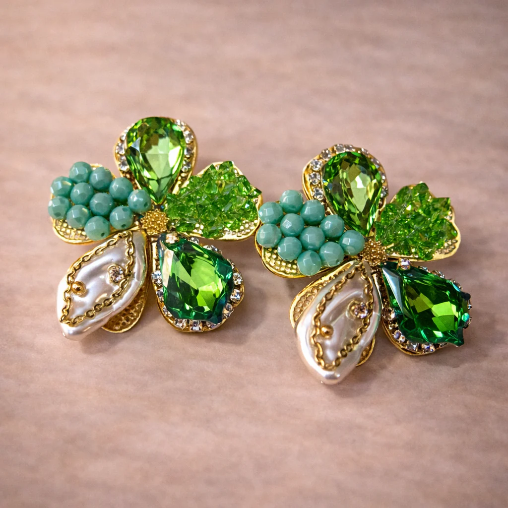 Green Paradise Studs