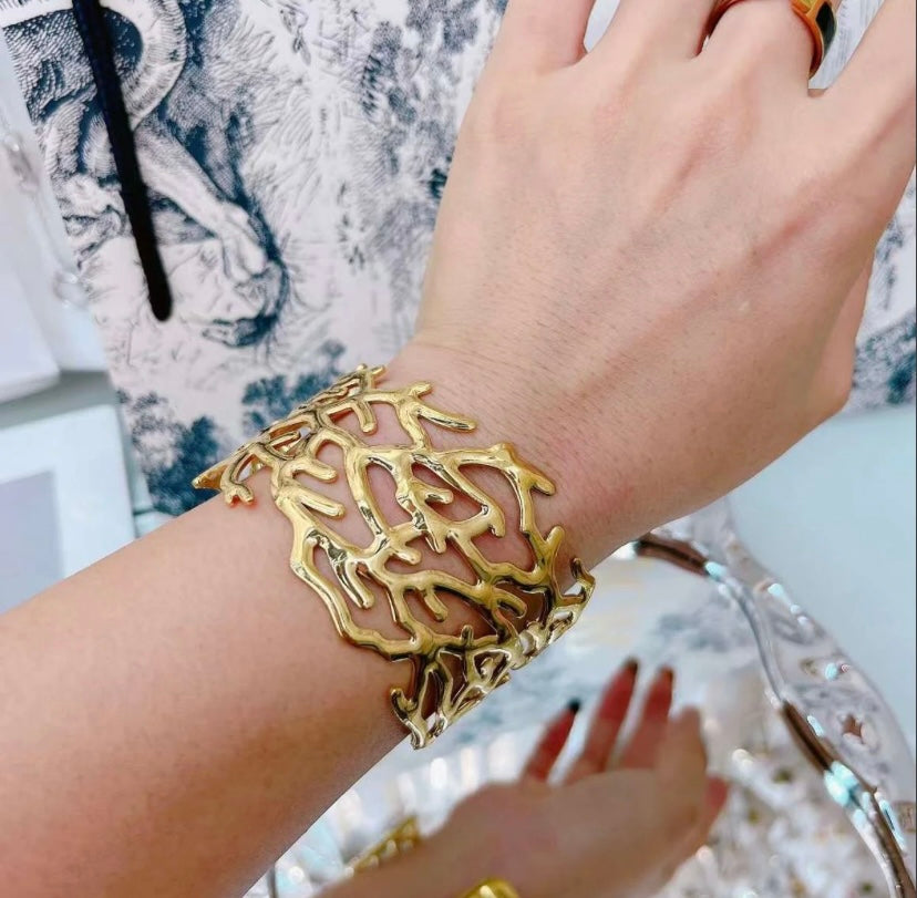 Branched Bracelet Cuff