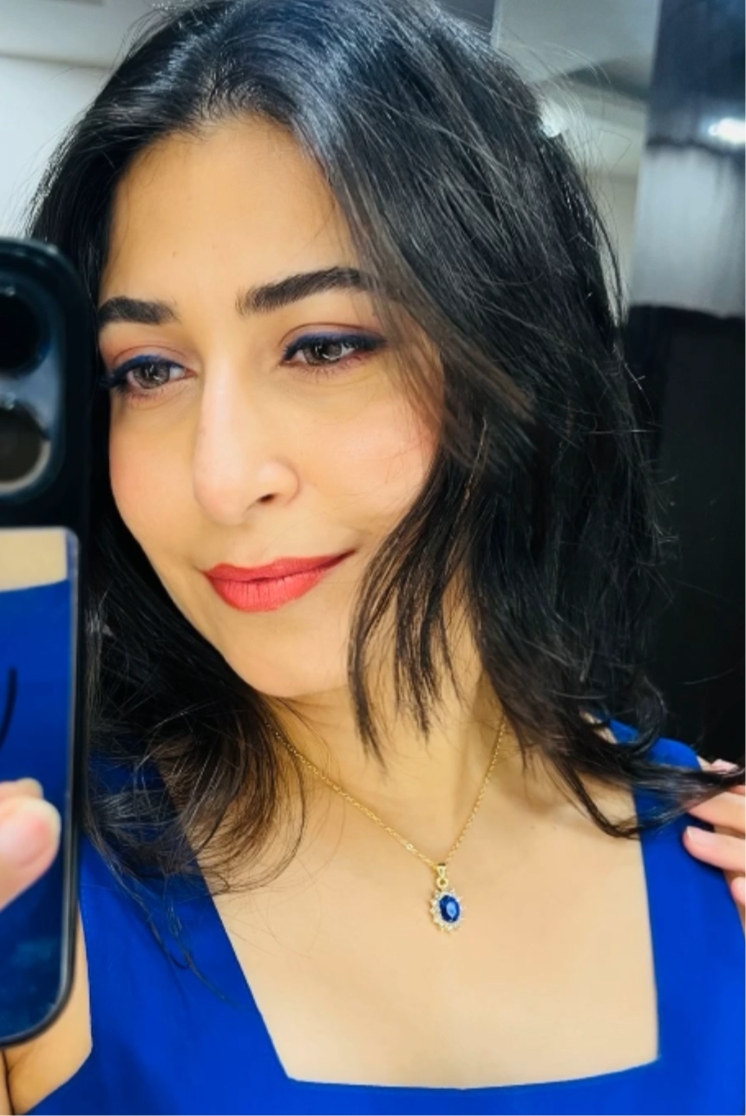 Blue Sapphire Pendant Necklace