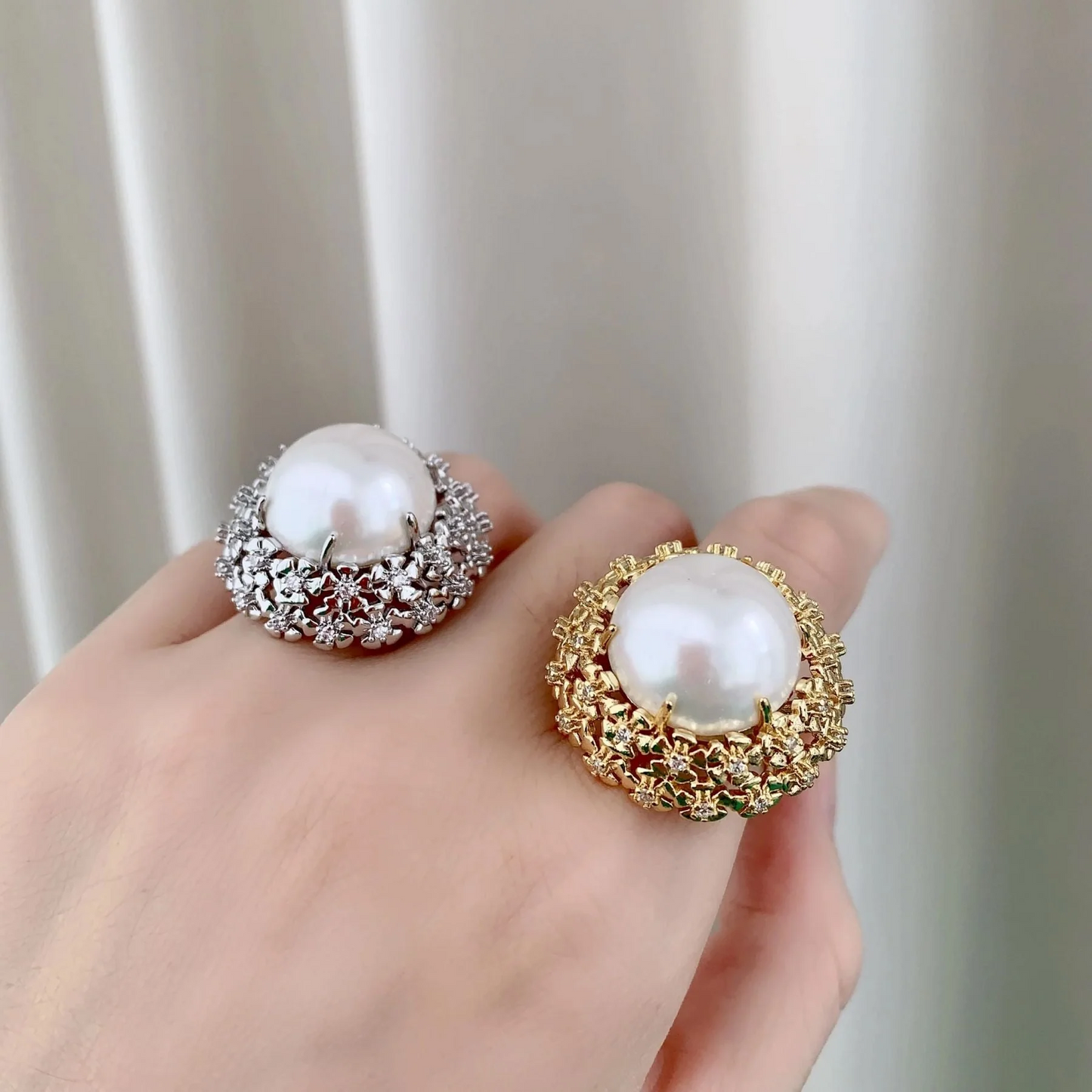 Junk Pearl Ring