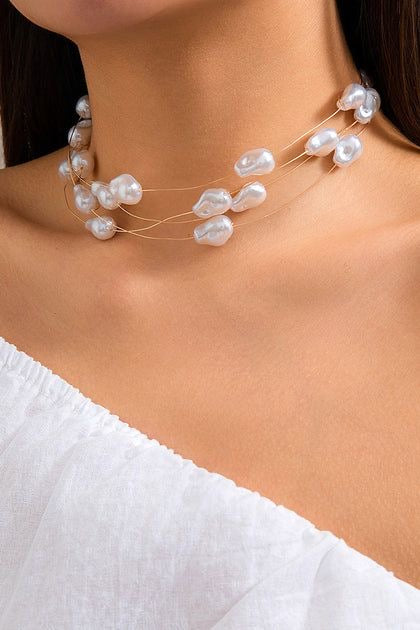 Mother Of Pearl Choker