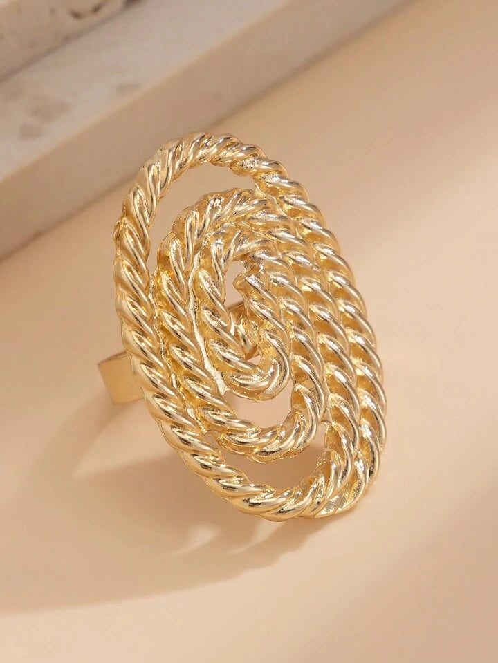 Twisted Fold Ring