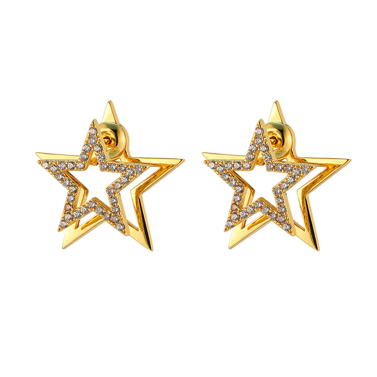 Star Front n Back Studs