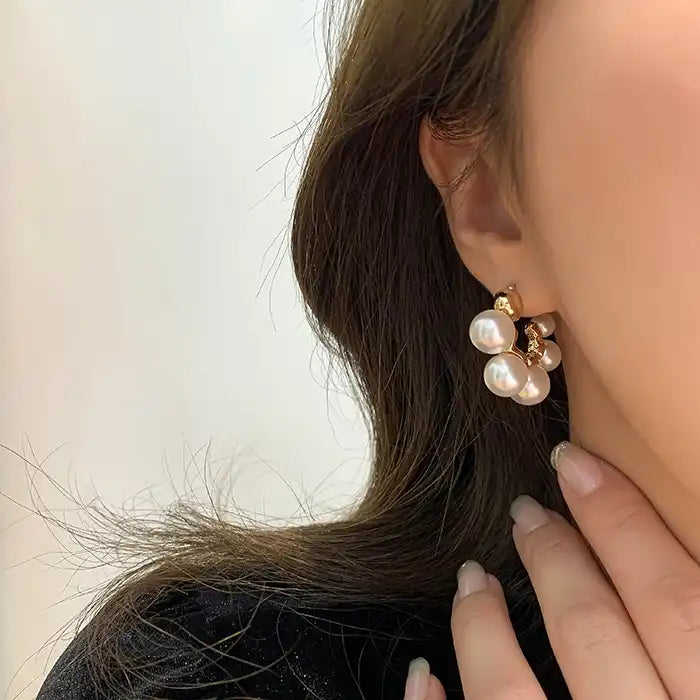 Pearl Hoops