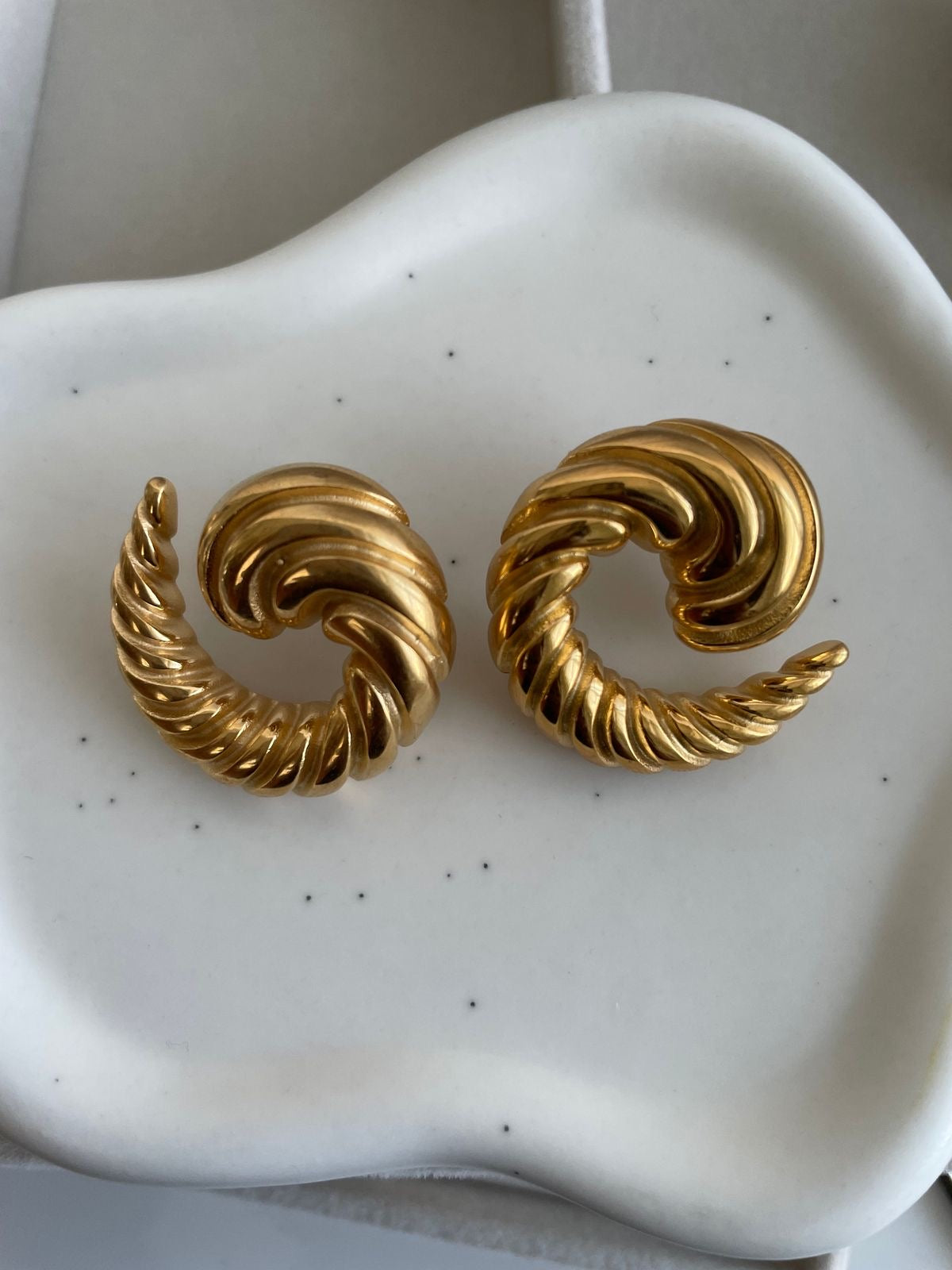 Snail Stud Earrings