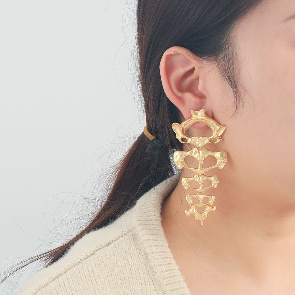 Fishbone Earrings