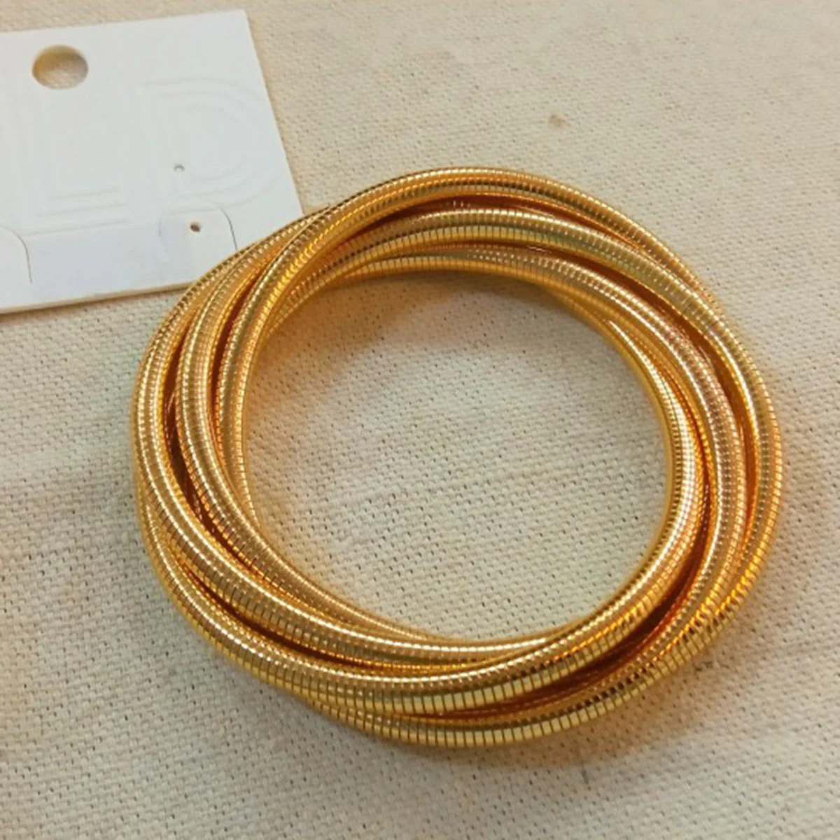 Folded Layered Bracelet