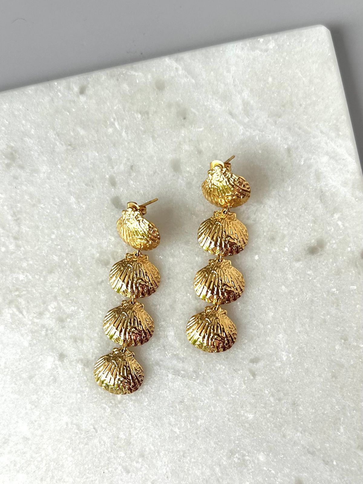 Shell Drop Earrings