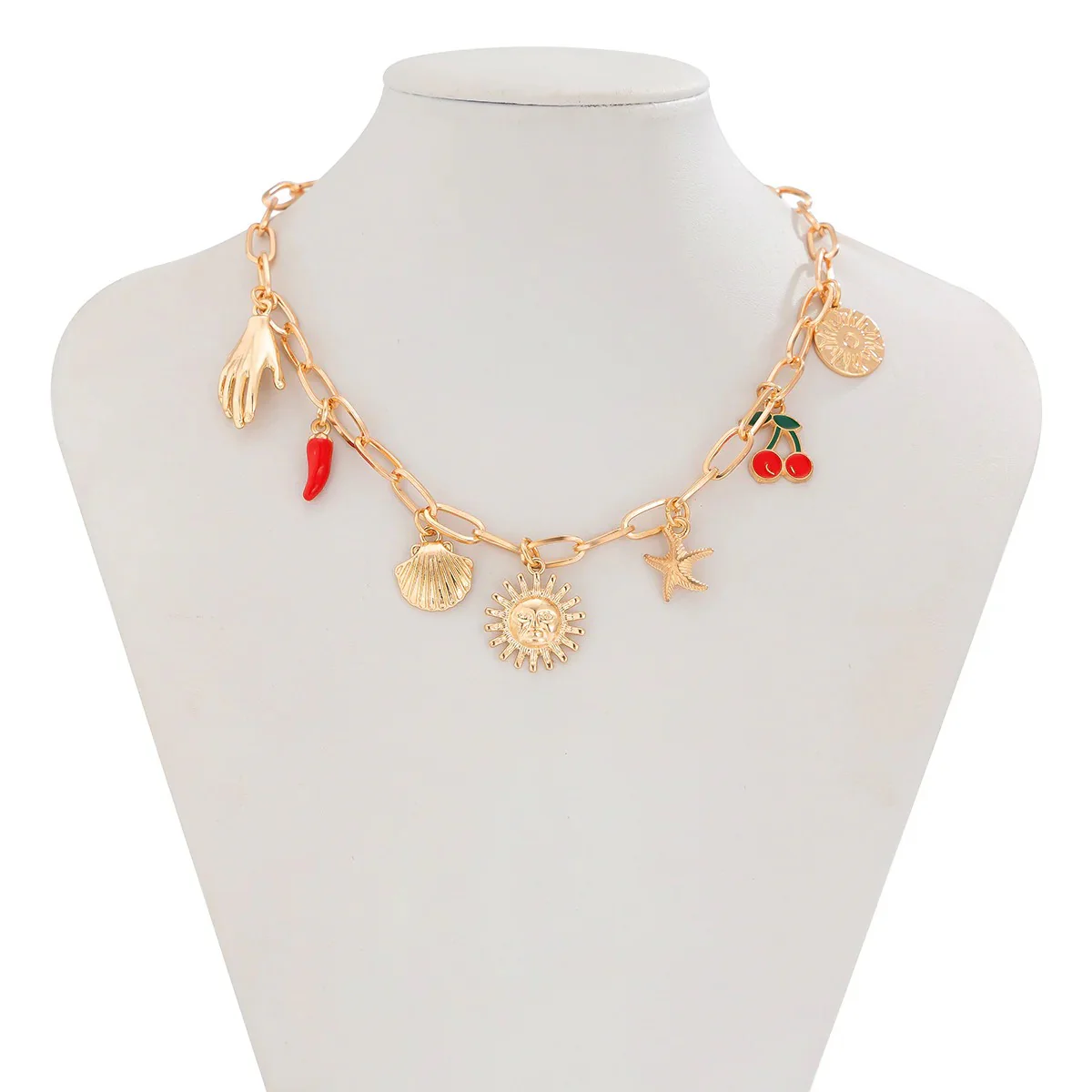 Cherry Chilli Necklace