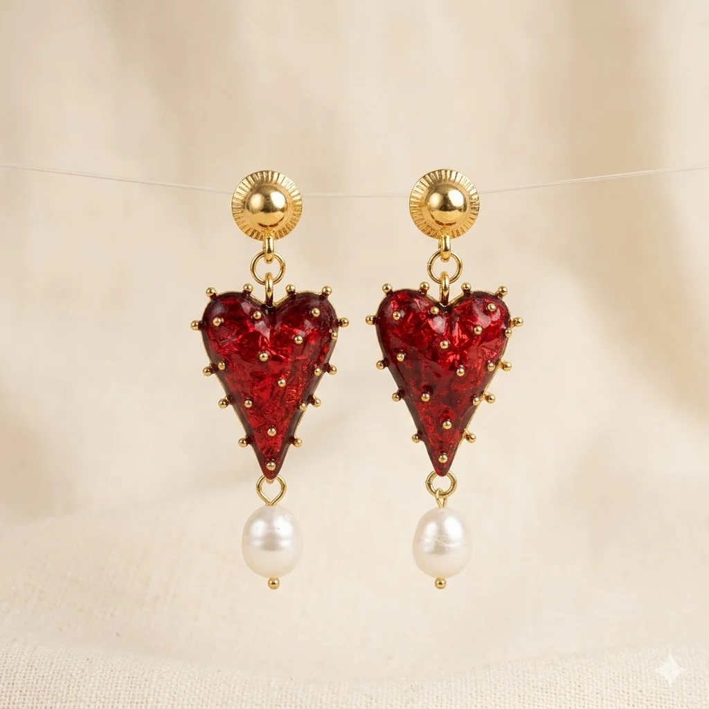 Love-letter Drop Earrings