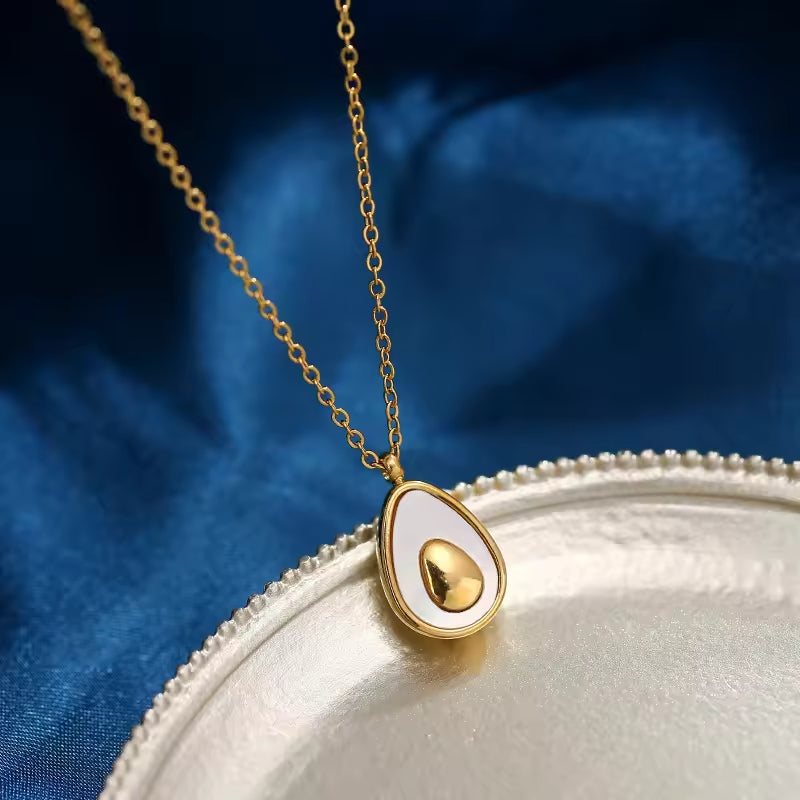 Avocado Pendant Necklace