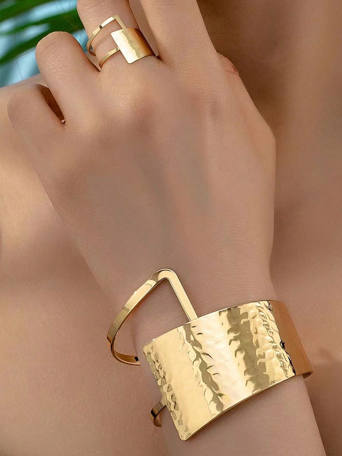 Gold Metal Bracelet